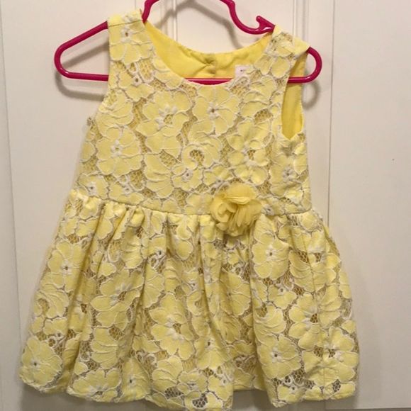 children's place yellow dress